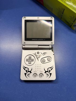 Nintendo Game Boy Advance SP tribal