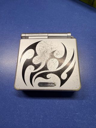 Nintendo Game Boy Advance SP tribal