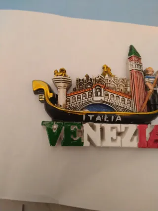 Imán Venezia Italia Gondola