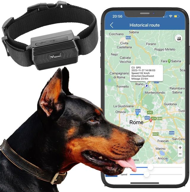 Winnes TK935 Localizador GPS Perros Collar GPS