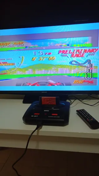 Sega Mega Drive II Negra