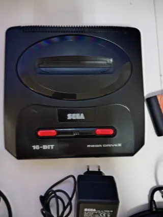 Sega Mega Drive II Negra