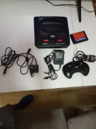 Sega Mega Drive II Negra