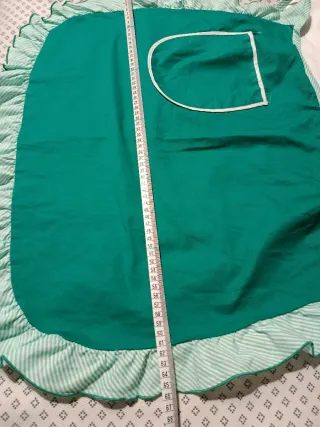 Grembiule da cucina con rouches