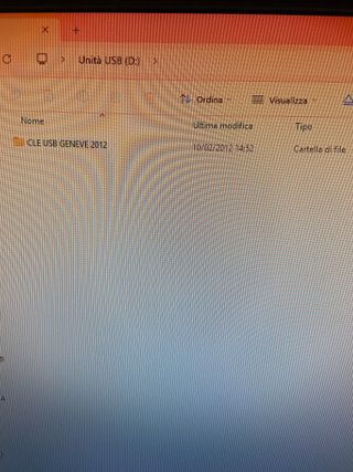 Chiavetta USB Peugeot GENEVE 2012