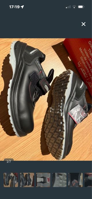 Zapatos de seguridad negros