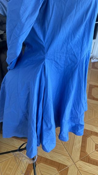 Camisa vestido azul