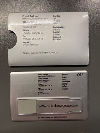 Chiavetta USB BMW Media Information