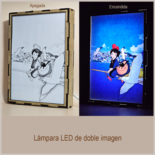 Lámpara LED Doble Imagen Kiki