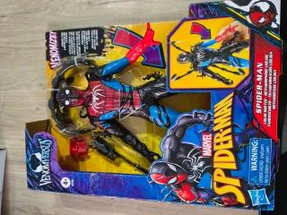 Figura Spiderman Venomize Liquid Shifter Hasbro