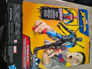 Figura Spiderman Venomize Liquid Shifter Hasbro