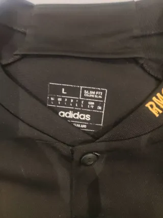 Camiseta Adidas Real Madrid Talla L Negra Dorada