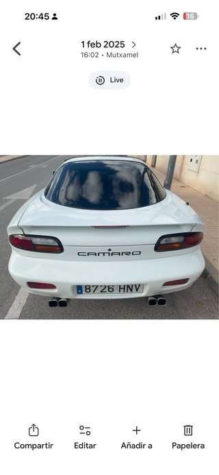 Chevrolet Camaro 1998