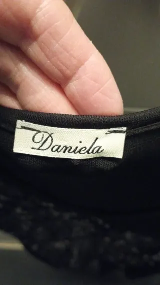 Vestido fiesta negro lentejuelas talla 4XL