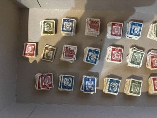 lotto mazzettine francobolli mondo