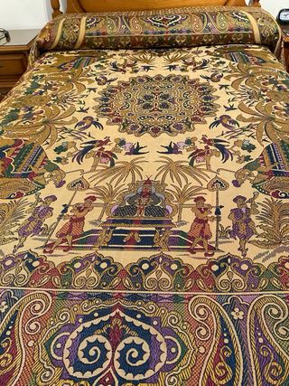 Copriletto vintage anni '50 in ottime condizioni