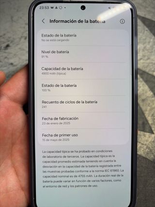 Samsung Galaxy S25 plus 256GB Azul Cielo