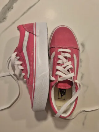 Zapatillas Vans Old Skool Rosa Talla 35
