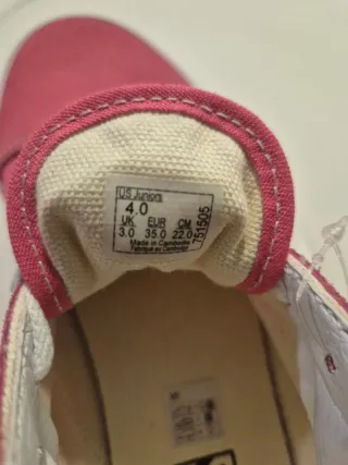 Zapatillas Vans Old Skool Rosa Talla 35