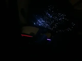 Instalación estrellas techo coche