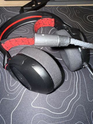 Cascos gaming PC/PS con cable y micro