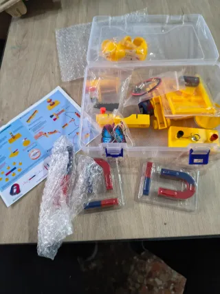 Juego de Imanes para Experimentos