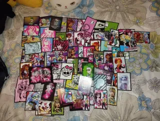 Lote 65 Pegatinas Monster High