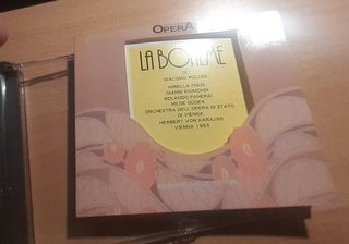 Doppio CD La Bohème Puccini Karajan