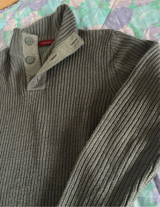 Jersey Burberry Caballero Gris Talla M