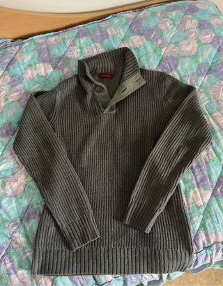 Jersey Burberry Caballero Gris Talla M