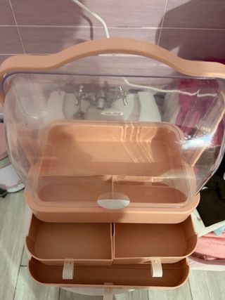 Organizador de maquillaje con cajones