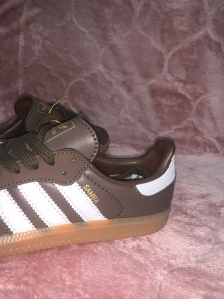 Adidas Samba OG Marrones y Blancas