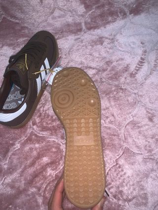 Adidas Samba OG Marrones y Blancas