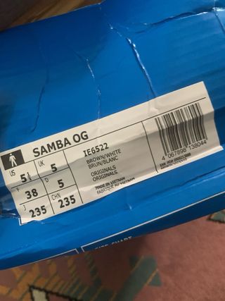 Adidas Samba OG Marrones y Blancas