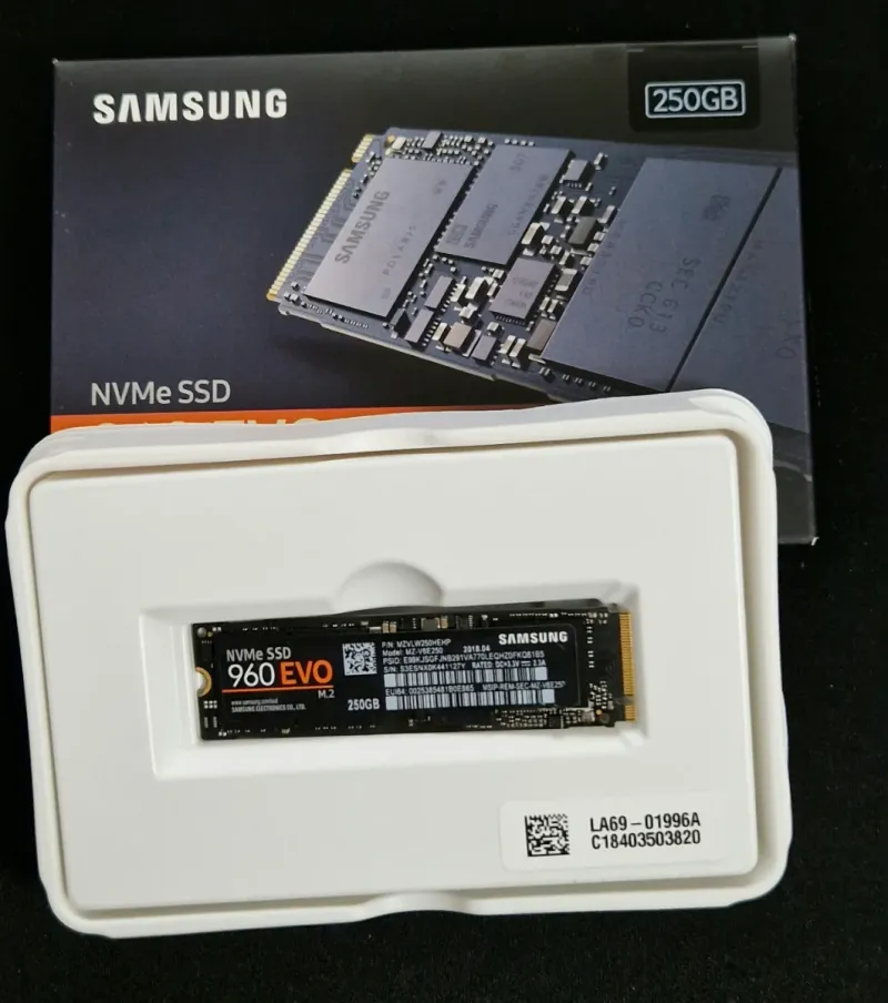 SSD M.2 Samsung NVMe 960 EVO 250GB