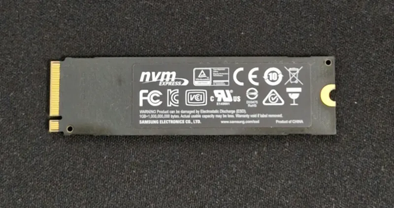 SSD M.2 Samsung NVMe 960 EVO 250GB afbeelding 4