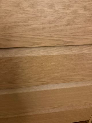 Cajonera de madera color natural