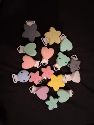 Lote Materiais para Chupeta Silicone