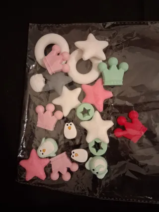 Lote Materiais para Chupeta Silicone