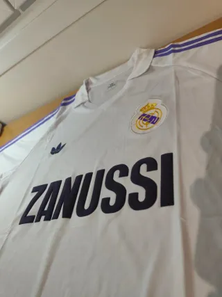 Camiseta Real Madrid Zanussi Talla L 84-85