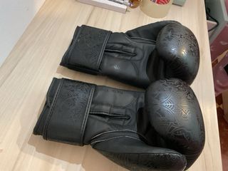 Guantes Boxeo Leone 16 oz Negros