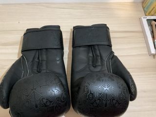 Guantes Boxeo Leone 16 oz Negros
