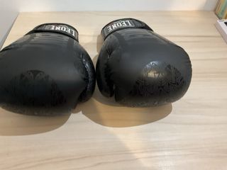 Guantes Boxeo Leone 16 oz Negros