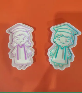 Formine per biscotti laurea (2 pezzi)