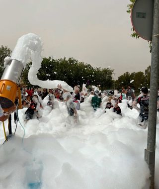 Cañón de espuma para fiestas       (Alquiler)