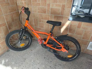 Bicicleta infantil 16" de 4/6 años
