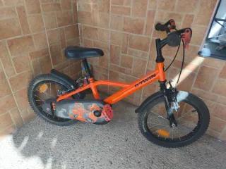 Bicicleta infantil 16" de 4/6 años