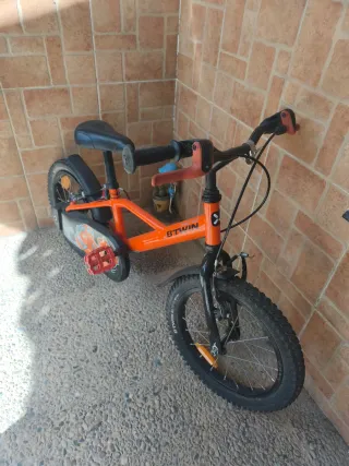 Bicicleta infantil 16" de 4/6 años