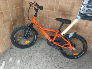 Bicicleta infantil 16" de 4/6 años