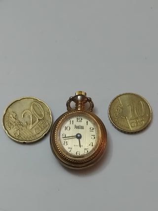 Reloj de bolsillo Pontina dorado mujer